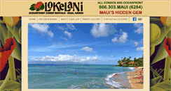 Desktop Screenshot of lokelanicondos.com
